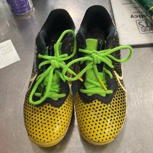 Used Nike DIAMOND BB CLEATS BB/SB Cleats Yellow Junior 05 11614-S000221383