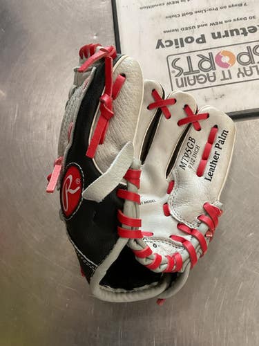 Used Rawlings MT95GB BB/SB Glove RH Throw Red 9 1/2" 11614-S000221384