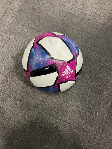 Used Adidas CAPITANO All Size Soccer Ball Purple 4 11614-S000221371