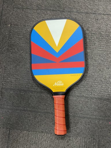 Used NETTIE Pickleball Racquet Yellow 11614-S000221366