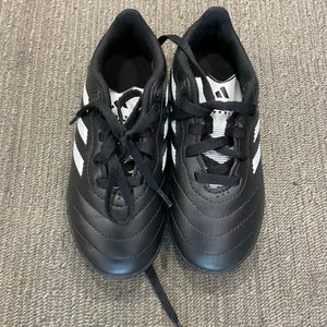 Used Adidas GOLETTO Soccer Turf Shoes Black Youth 11.0 11614-S000221350