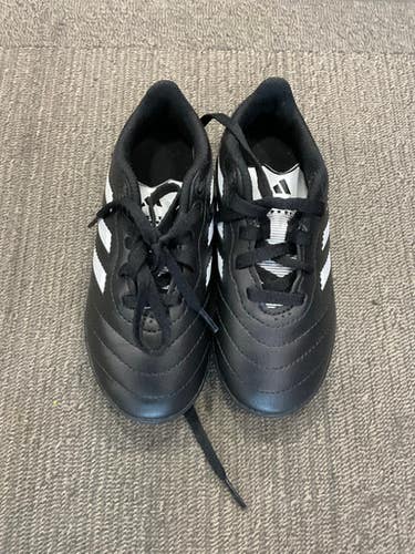 Used Adidas GOLETTO Soccer Turf Shoes Black Youth 11.0 11614-S000221350