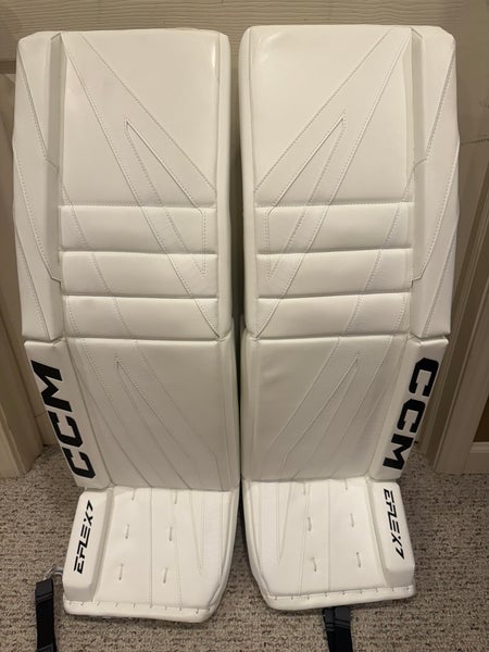 35" 2025 CCM Eflex 7 Goalie Leg Pads Pro Stock (New)