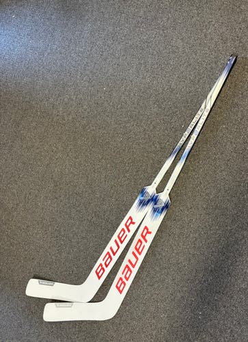 Senior Bauer Hyperlite 2 Full Right Goalie Stick 27.5" Paddle Pro Stock (New)