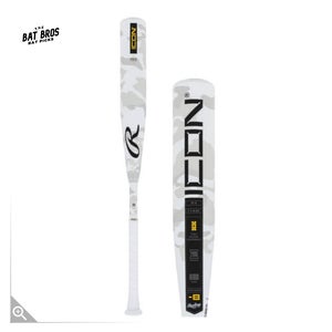 2024 Rawlings Icon Composite USSSA Certified Bat (-8) 23 oz 31" (New)