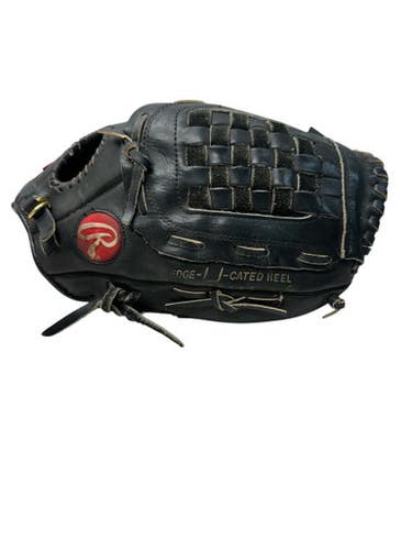 Used Rawlings RBG10B BB/SB Glove RH Throw Black 13" 11835-S000197251