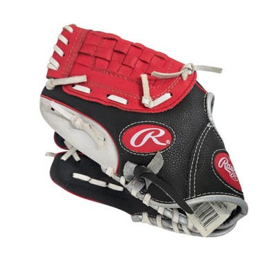 Used Rawlings PLAYERS SERIES BB/SB Glove T-ball Red 10" 11406-S000106816