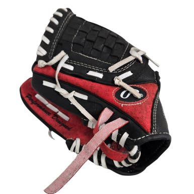 Used Rawlings PLAYERS SERIES BB/SB Glove T-ball Black 9" 11406-S000106803