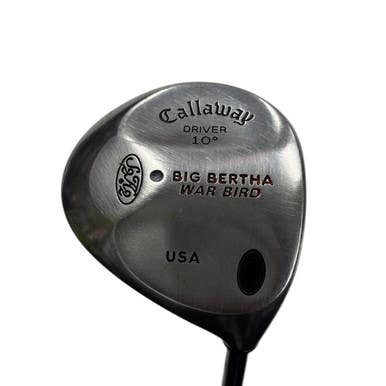 Used Callaway BIG BERTHA WARBIRD Mens Driver RH 10.0 Degree 11406-S000106846