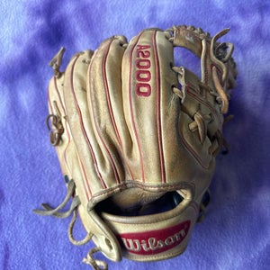 Brown Wilson A2000 RH Infield Baseball Glove 11.5" (Used)