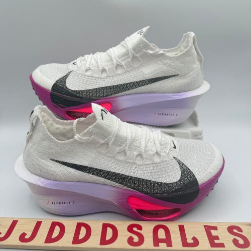Nike Air Zoom Alphafly Next% 3 White Black Purple FD8315-100 Women’s Sz 8.5 NEW
New Without Box