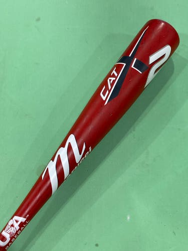 2025 Marucci CATX2 Alloy Bat USABat Certified (-11) Alloy 16 oz 27" (Used)