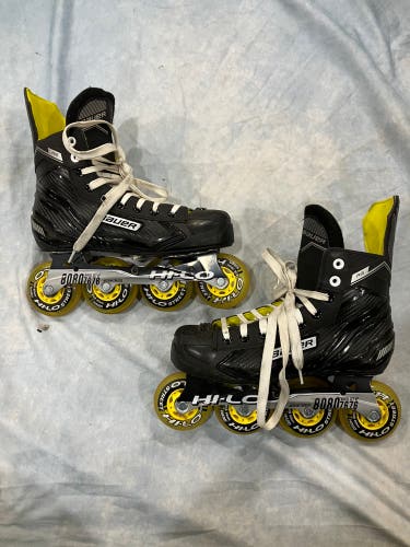 Senior Bauer RS Inline Skates Regular Width Size 7 (Used)