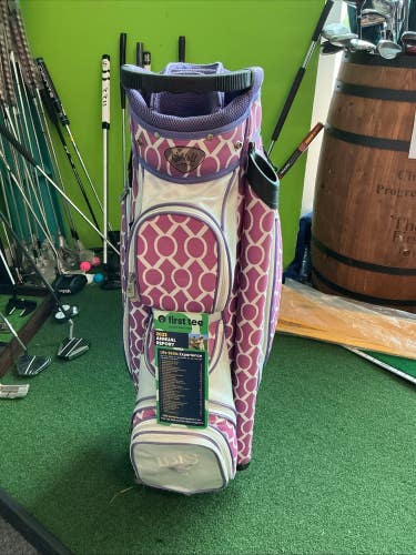 Glove It Cart Bag 8-Way Dividers W/out Cover, Has Umbrella Holder And Ibis Logo