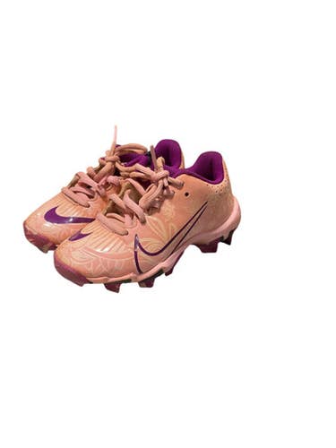 Used Nike FAST FLEX BB/SB Cleats Purple And Pink Youth 10.0 11834-S000040207