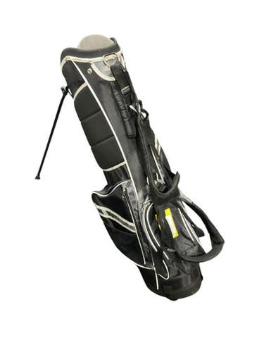 Used Nitro GOLF BAG Mens Stand Bag Black And White 11834-S000040243