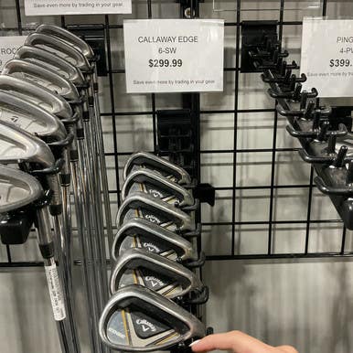 Used Callaway EDGE Mens Iron Set RH 6I-SW 11834-S000040261