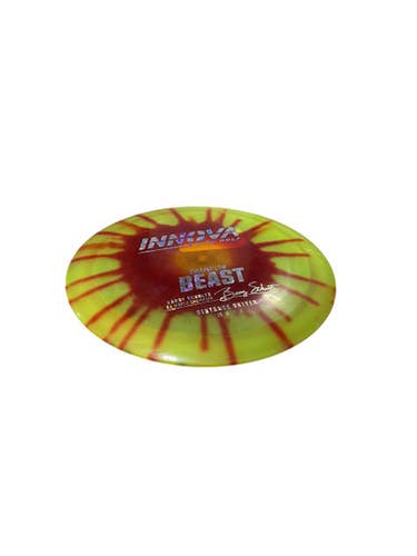 Used Innova BEAST Disc Golf Driver Optic Yellow 11834-S000040285