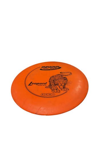 Used Innova LEOPARD Disc Golf Driver Orange 11834-S000040288