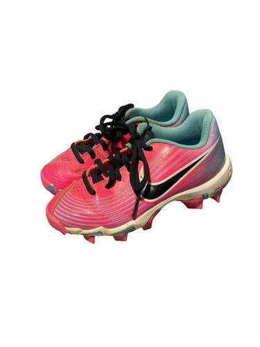 Used Nike FAST FLEX BB/SB Cleats Pink Youth 12.0 11834-S000040297