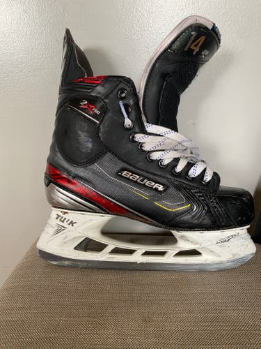 Used Senior Bauer (Jamie Benn) Pro Stock 9 Vapor 2X Pro Hockey Skates