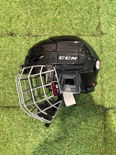 Black CCM FL3DS Junior Helmet (Used)