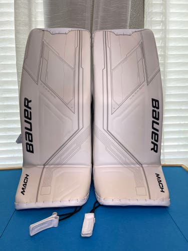 Senior 32" Bauer Mach Goalie Leg Pads (New)