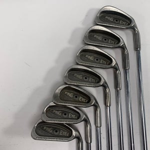 Ping Eye 2 Iron Set 3-9 Black Dot KT-Shaft Regular Steel Mens RH