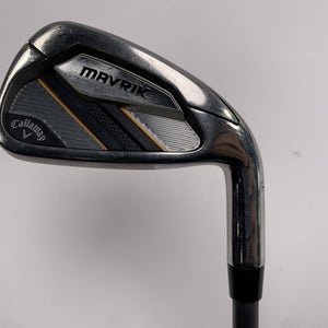 Callaway Mavrik Single 6 Iron Project X Catalyst 5.5 Regular Graphite Mens RH