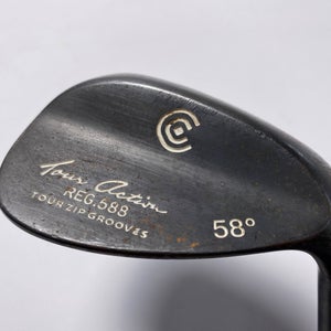 Cleveland 588 Black Melonite Lob Wedge LW 58* True Temper DG Stiff Steel Mens RH