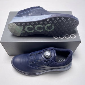 ECCO Golf S-Three Golf Shoes Night Sky Navy Blue Women's SZ 7 (102973 01303)