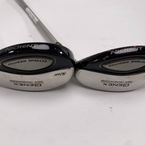 Nickent 3DX Ironwood 4 & 5 Hybrid Set 23* 26* SpeedRated 75 75g Ladies RH