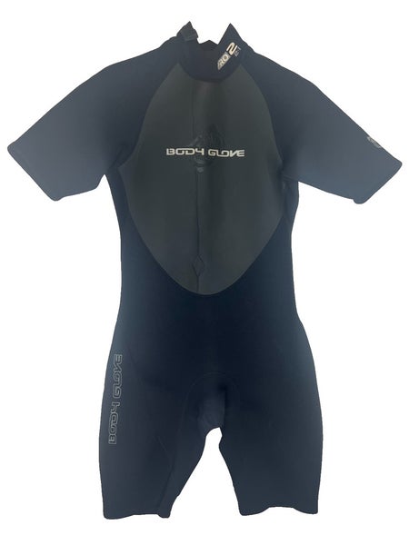 Body Glove Mens Shorty Spring Wetsuit Size Medium 2/1 Pro 2 Black