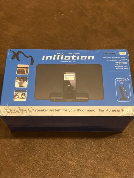Altec Lansing inMotion iM500 - Speaker System For iPod Nano (SEALED) New in Box