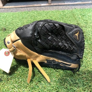 Black Mizuno Power Close RH Pitcher's Baseball Glove 10.75" (Used)
