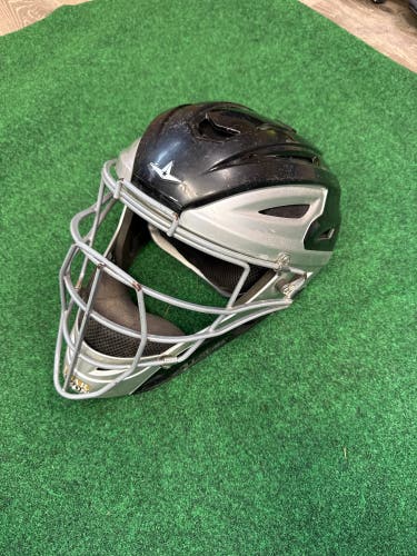 Black Adult All Star Mvp4000 Catcher's Mask (Used) | 7- 7 1/2