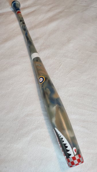 NEW Marucci Torpedo 33"/31.5oz Maple Wood Baseball Bat Blem AP5 'RAF Spitfire Plane' Camo