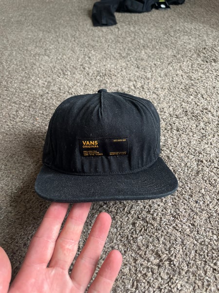 Black Men's One Size Fits All Vans Hat (Used)