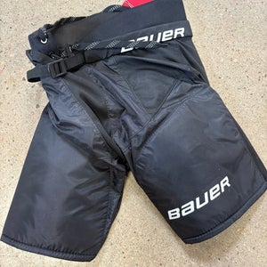 Black Junior Medium Bauer Nsx Hockey Pants (Used)