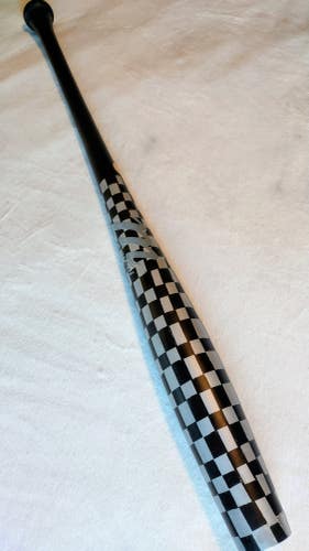 NEW Marucci Torpedo 33"/33oz Maple Wood Baseball Bat Blem AP5 Checkered Black/Silver