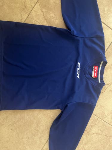Blue Small / Medium Kids Unisex CCM Jersey (New)