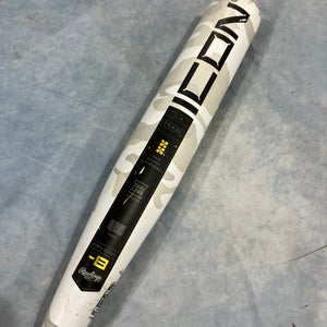 **Small Crack**2025 Rawlings Icon Composite Bat USSSA Certified (-8) Composite 23 oz 31" (Used)