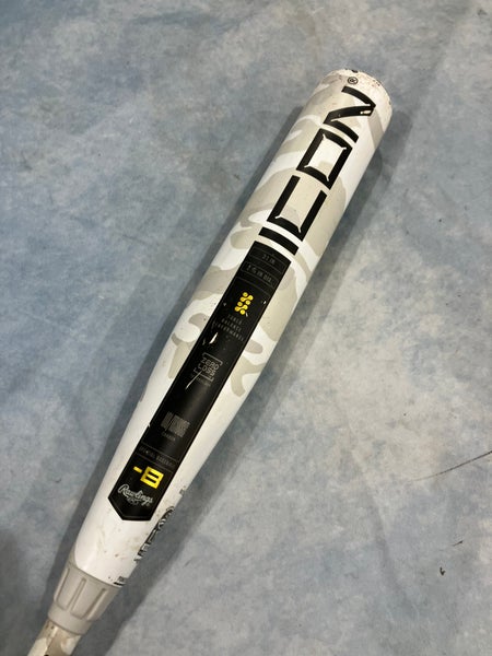 **Small Crack**2025 Rawlings Icon Composite Bat USSSA Certified (-8) Composite 23 oz 31" (Used)