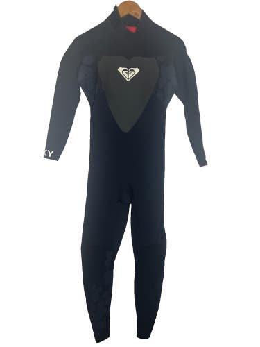 NEW Roxy Womens Full Wetsuit Size 10 Syncro 3/2 Black