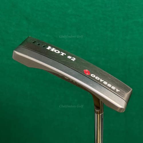 Odyssey Tri Hot #2 34.25" Flow-Neck Blade Putter w/ Super Stroke
