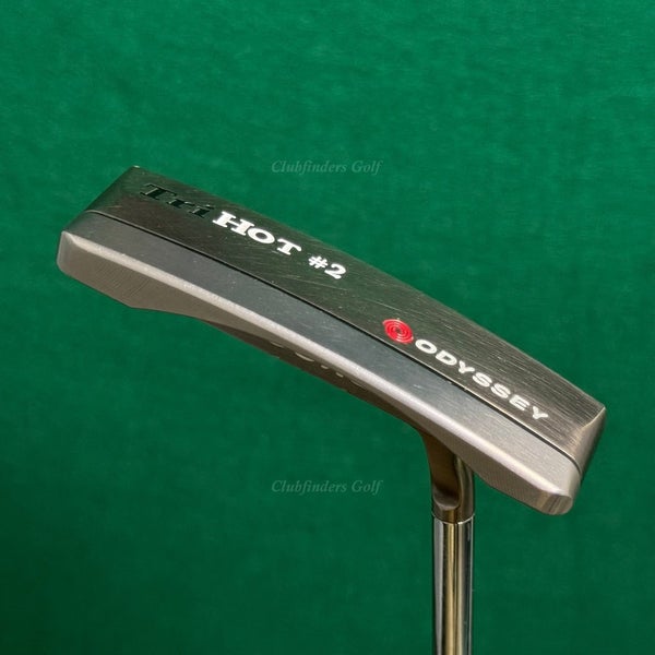 Odyssey Tri Hot #2 34.25" Flow-Neck Blade Putter w/ Super Stroke