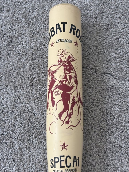 COMBAT Rodeo Spec A-1 BBCOR Not My First Rodeo Baseball Bat 33/30