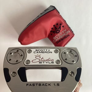 Scotty Cameron Studio Style Fastback 1.5 Putter 34 Inches
