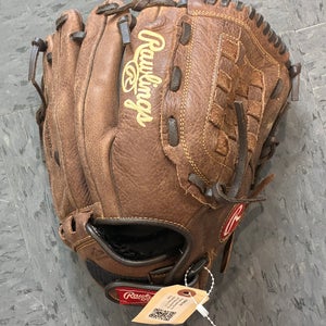 Brown Rawlings Player Preferred RH Baseball Glove 12.5" (Used)