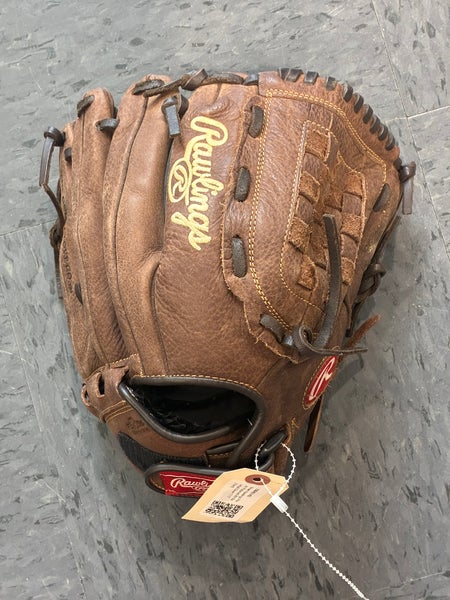 Brown Rawlings Player Preferred RH Baseball Glove 12.5" (Used)